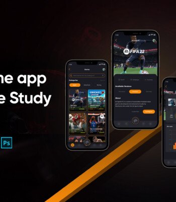 Game app thumbnail image show casing game features